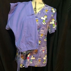 Snoopy scrub set!